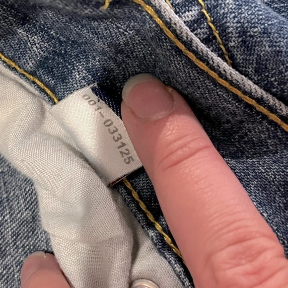 Phat Pharm 90s cargo wide leg mid wash jean 32x33 vintage Y2K Def Jam Records - Picture 6 of 11